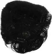 FOMIYES Natural Color Men Fluffy Wig Realistic Hair Extensions for Daily Use Lightweight Synthetic Hairpiece for Baldness Comfortable Fit for Versatile Styling