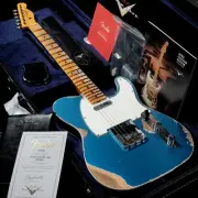 Fender Custom Shop Time Machine 1965 Telecaster Custom Aged Lake Placid Blue
