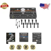 High-Current Guitar Pedal Power Supply - 10 Outputs, Short Circuit Protection