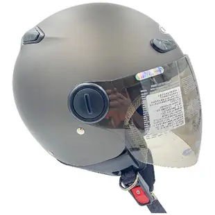 瑞獅 ZEUS ZS-210B 210B 素色 消光黑銀 半罩 安全帽 內襯全可拆洗