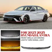 Front Grille LED Driving Turn Signal Light For Hyundai Elantra 2023-2025 NewyUlj (for: Hyundai)