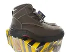 Skechers Men's Burgin Tarlac Steel Toe Work Boot Style 77143 BRN NIB 10.5 wide