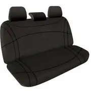Getaway Neoprene Ready Made Seat Covers - Middle, Black/Black Stitch, Suits CX-8/CX-9