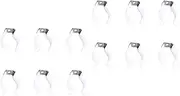 DOITOOL 2sets Led Tube Clip Fluorescent Light Holder U-clip Mounting Bracket Led Tube Light Support 6pcs*2