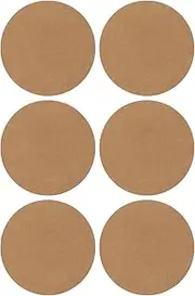 [KVMORZE] 9" Round Pottery Wheel Bat, 1/4 Thick Clay Crafts Arts Ceramics Pottery Tools Accessories Pottery Bats, Portable Clay Wedging Board Clay Throwing Bats Fits Most Standard Pottery Wheel