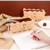 在飛比找蝦皮購物優惠-✨ 夾心餅乾筆袋鉛筆盒日系簡約ins風創意個性搞怪可愛學生潮