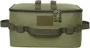 Generic Camping Storage Bag Camping Cookware Organizer Multi-Function Trunk Organizer Multi-Pockets Picnic Organizer Box Oxford Cloth for Hiking Climbing
