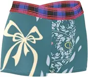[WOSHJIUK] Men’s Underwear,Personalized Boxer Briefs,Wedding Light Leaves Rings,Soft Comfortable Trunks