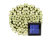 Outdoor Solar String Fairy Light 7M 50LEDs Festoon Waterproof Street Garland Solar Power Lamp Christmas Party for Garden Decor - Warm White