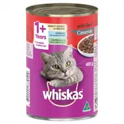Whiskas Wet Beef Casserole 400G 24Pk(173739) (Om24)