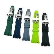 27mm Rubber Band 18mm Folding Clasp Strap For AP Royal Oak 39mm 41mm 15400 Watch