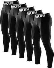[DRSKIN] Men's Compression Dry Cool Sports Tights Pants Baselayer Running Leggings Yoga