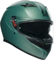 AGV K3 Mono Helmet, green, Size 2XL for Men