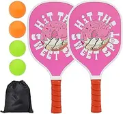 Hole Ball Paddle, Competition Hole Ball Set, Paddle Ball Kit, Beginner Hole Ball Kit, Large Racket Sports, Social Event Sports, Paddle Ball Competition, Racket Area Sports, Court Sports Accessories