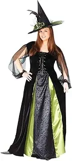 [Fun World] Women's Plus Goth Maiden Witch Costume
