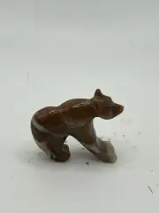 Zuni Bear fetish Travis Nieto *SIGNED* Marble F0859