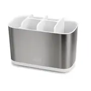 Joseph Joseph Easystore Steel Toothbrush Caddy Large 17.4X9X12.7cm