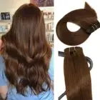 Sew in Hair Extensions Real Human Hair Weft Weave in Remy Russian Hair Bundles
