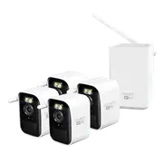 Swann MaxRanger4K™ Mini Long-Range Wireless Security System with 4 Cameras | SWNVK-MRMINISD4