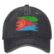 Eritrea Gift Country Flag Baseball Cap Travel Africa Running Hippie Trucker Hat