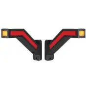 12V-24V 10-30V LED Side Position Marker Outline Lights Recovery Indicator For Truck Lorry Trailer Excavator