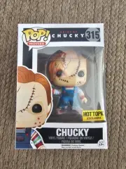 Funko Pop! Bride Of Chucky #315 Chucky Hot Topic Exclusive Protector