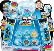 MrBeast Lab Swarms Mega Lab 12 Pk Tuff Top - Experiment by Adding Water, Shaking The Test Tube & Revealing 12pk of 1" MrBeast Collectible Characters, 100+ to Collect, Includes Special Edition Panther