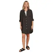 Academy Brand Hampton Shirt Dress - Black