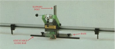 GRASS 'MINI GREEN' MACHINE REPLACEMENT SUPPORT POST, GUIDE BAR AND BASE