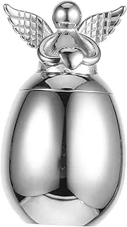 MUELODSIC Metal Pet Ashes Urn for Dogs Cats Small Keepsake Jar Stainless Steel Memorial Container Sealed Ash Storage Compact Design for Pet Remains