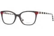 Betsey Johnson Girls Too-Cool BLK Eyeglasses Black Optical Frame 50mm