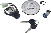 Ignition Key Switches for M3 Motorcycle Modified Parts Ignition Switch Fuel Lock Entire Vehicle Assembly Gas Cap Key Ignition Barrel Key Switch