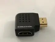 Monoprice HDMI Right Angle Port Saver Adapter (M/F) (New)