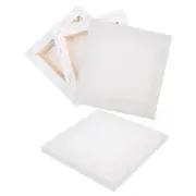 4pcs Artist Oil Painting Panels Canvas Boards Drawing Sketchpads Draw Accessory