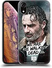 Head Case Designs Officially Licensed AMC The Walking Dead Quote Rick Grimes Legacy Gel Case [Military Grade Protection] Compatible with Apple iPhone XR