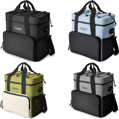 Ice Cooler Bag 35 Can Portable Box Lunch Food Drinks Beer Work BBQ Beach Travel