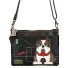 Bulldog Mini Convertible Crossboby Purse Chala Handbags NEW