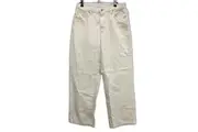 Riders by Lee Hi Wide Leg High Rise Bright Ecru Jeans Ladies Size R12 NEW