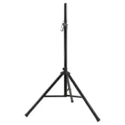 Adjustable Black Speaker Stand Tripod with Super Stability for DJs and Events