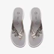 Clarks Women's Cloudsteppers B Color Pewter Synthetic Size 8M Style 26160695