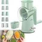 Le D Affaires Cheese Grater Vegetable Chopper w/5 Blades- 5in1 Slicer for Salad