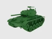 M24 Chaffee - 28mm Scale - Bolt Action - wargame3d
