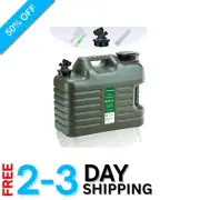 Military Green 5 Gallon Water Container - Ideal for Overlanding & Outdoor Use