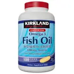 COSTCO 好市多 KIRKLAND 科克蘭 新型緩釋魚油軟膠囊 180粒