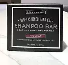 NEW: Beekman 1802 Hand Cut Shampoo Bar Fig Leaf 3.5 oz Jojoba and Lavender Oils