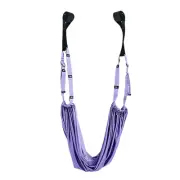 Adjustable Aerial Yoga Strap Handstand Inverted Rope Elastic Stretch Bar and