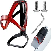 Bike Water Bottle Holder - Bicyclee Bottle Cages with Screws | Bike Drink Holder | Cup Case Rack | Lightweight Drink Mount for Road Mountain Hybrid Touring Electric Bicyclee and Wheelchair