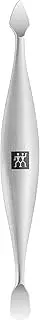 ZWILLING Premium Silver 90mm Cuticle Pusher (Nail Cleanser, Dual Instrument, Suitable for Natural and False Nails)