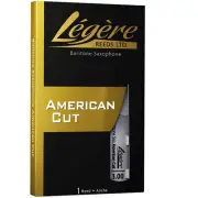 Legere Baritone Saxophone Reed, American Cut, Strength 3.00
