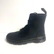 Dr Martens Mens Combs Leather Combat Boot Black Size 10 M